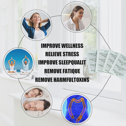 New 10pcs Detoxifying Foot Pads Deep Cleansing Weight Loss