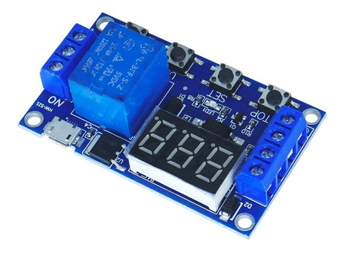 Modulo Delay Retardo Temporizado Salida Rele 10a Disparo Ext