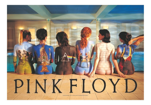Bandera Tela Poster Pink Floyd Album History Back Catalogue