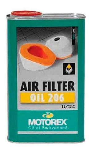 Lubricante Filtro Aire Motorex Oil 206 Solo En Fas Motos