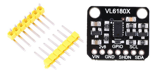 Módulo De Sensor De Rango Láser Óptico Vl6180x Para Arduino