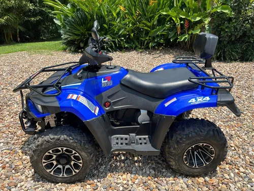 Cuatrimoto Plr Atv 300cc 4x4 Automático Motor 4t Color Azul