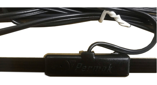 Imagen 3 de 5 de Antena Universal Parabrisas Electrónica Permak 250mm Am Fm