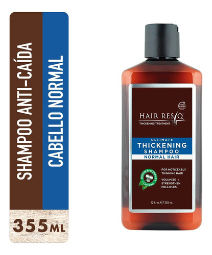 Hair Resq Shampoo Anticaida Cabello Normal 355 Ml