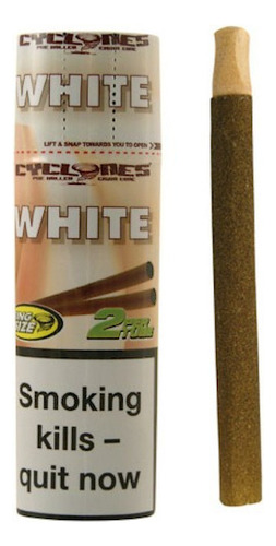 Cyclones Papel Para Armar Pre-rolled 2u. - White