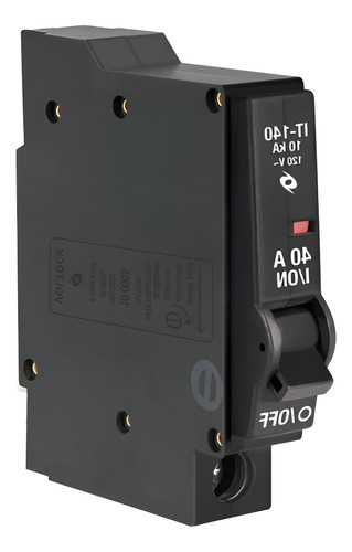 Pastilla Interruptor 1 Polo 40 Amperes Termomagnético 1pieza