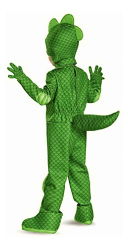 Disguise Gekko Deluxe Disfraz De Pj Masks Para Niño