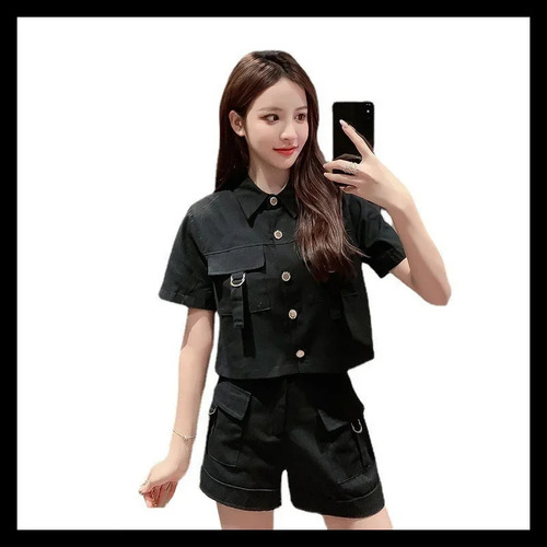 Conjunto De Ropa De Trabajo De Estilo Coreano Para Mujer: Ch