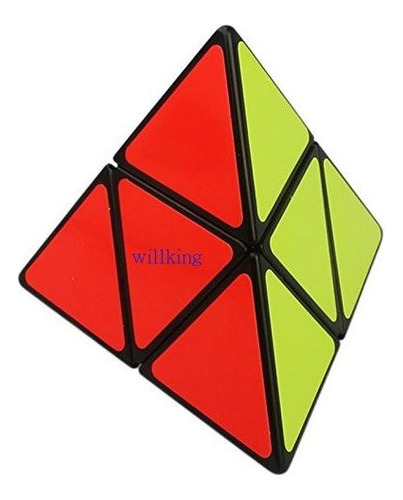 Willking 2x2 Triangulo Piramide De 2 Capas Pyraminx Magic