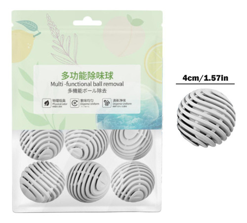 ** Esferas For Eliminar Mal Olor De Zapatos, 6 Piezas