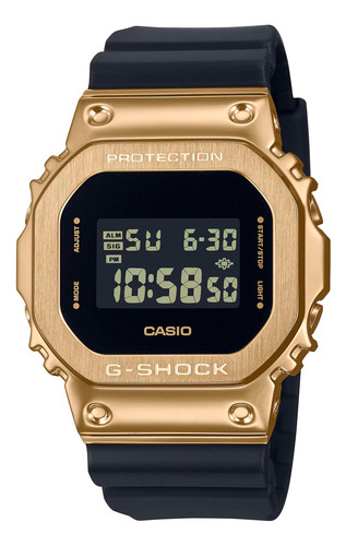 Reloj G-shock Gm-5600ug-9d Resina/acero Hombre Dorado