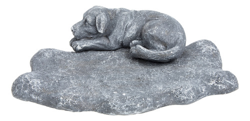 Estatua De Piedra Conmemorativa De Resina Para Mascotas En H