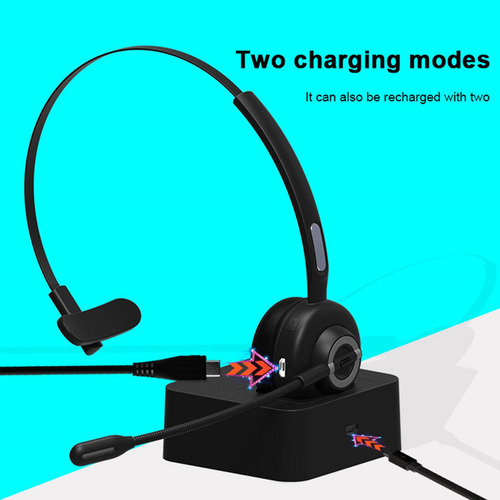 Nuevo Auriculares Trucker Con Micrófono Para Con Base