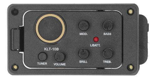 Equalizador De Guitarra Eq De 4 Bandas, Amplificador De Pré-
