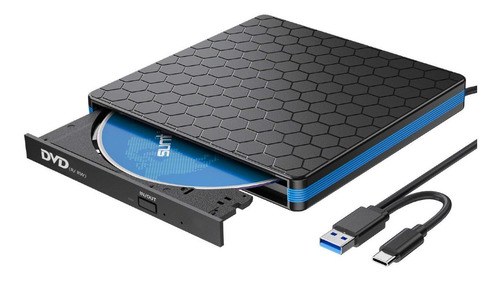 Grabadora De Dvd Y Cd*externa*portátil*omoton-usb 3.0/tipo C