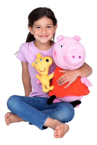 Almohada De Peluche Para Niños Peppa Pig Franco Kids Bedding