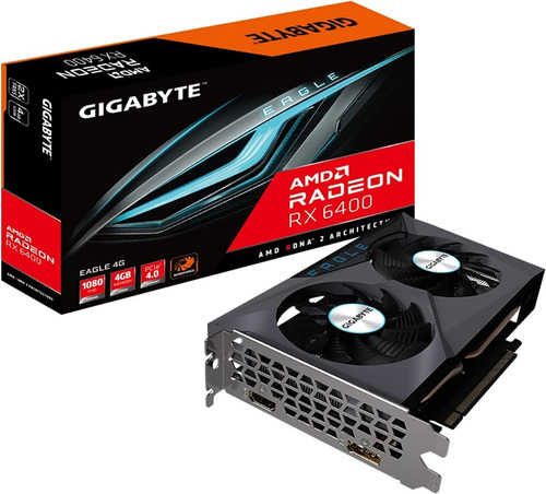 Tarjeta De Video Gigabyte Amd Radeon Rx 6400 4gb Gddr6