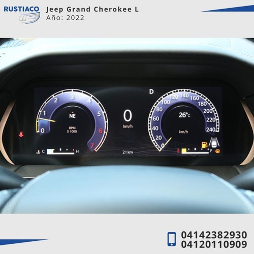 Imagen 10 de 11 de Jeep Grand Cherokee Overland L