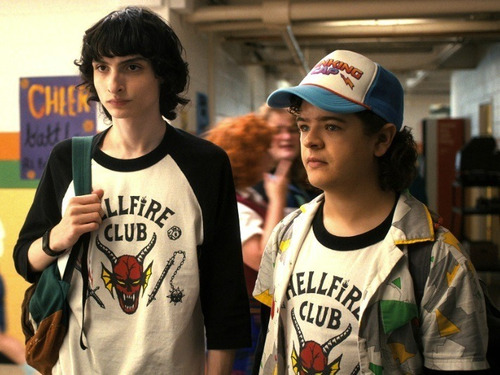 Fantasia Dustin Camiseta Camisa Chapéu Stranger Things 4