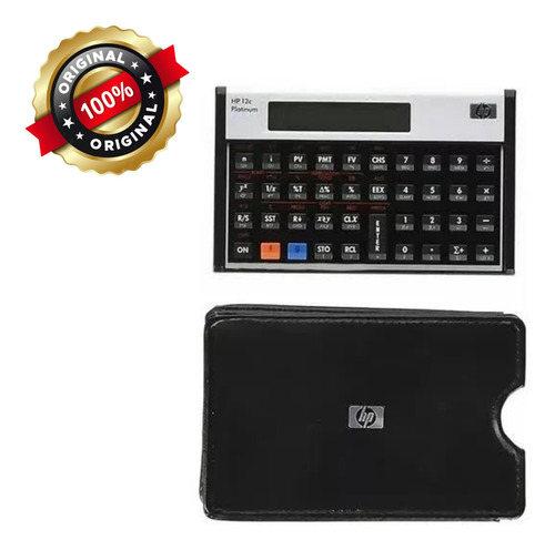 Calculadora Hp Platinum 12c Lacrada E Original