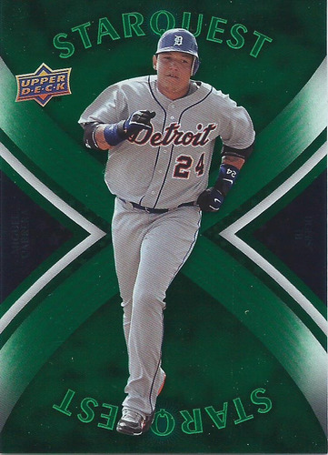 Barajita Miguel Cabrera Insert Upper Deck 2008 #sq-53 Tigres