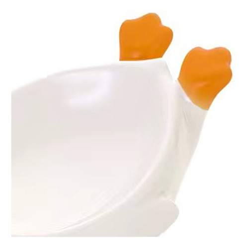 Jabonera O2cute Con Forma De Pato Con Desagüe, Soporte Para