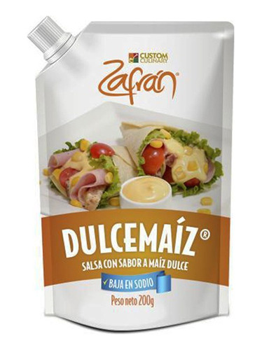 Salsa Mayo Maiz Dulce 200g Zafran Cj 12 - g a $38