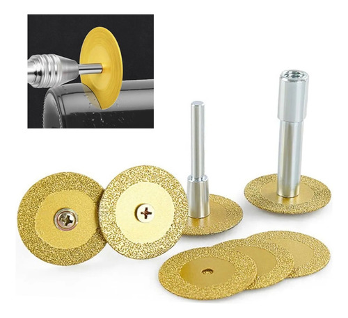 Lâmina De Corte De Diamante De Soldagem Profissional 7pcs