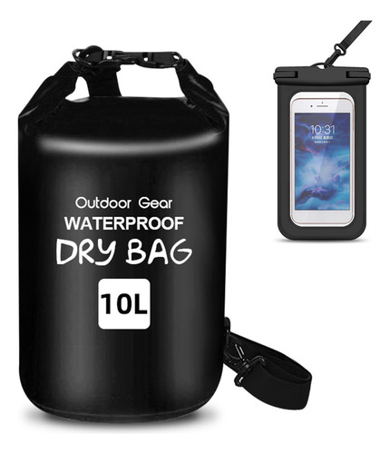 Bolsa Impermeable Y Funda De Teléfono Para Acampar Y Nadar