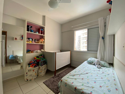 Imagem 15 de 30 de Apartamento Frente Mar Mobiliado Com 3 Dormitórios À Venda, 92 M² Por R$ 890.000 - Vila Guilhermina - Praia Grande/sp - Ap3270