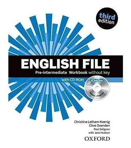 English File Pre Intermediate Workbook 3rd Ed. - Oxford