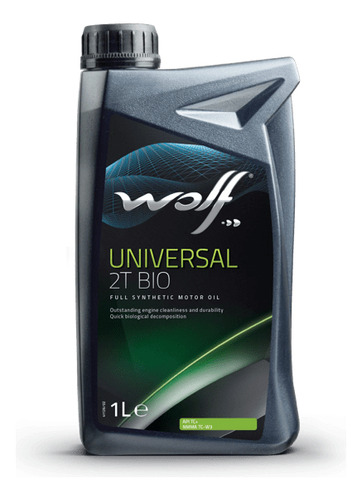 Aceite Wolf 2 Tiempos Mineral Bio Moto 2t  1l  Belgica