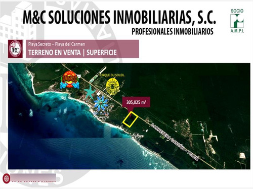 Terreno En Venta En Puerto Morelos