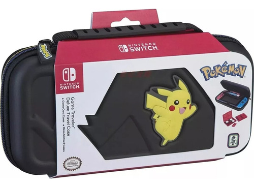 Bolso De Transporte Protection Case Pikachu Nintendo Switch