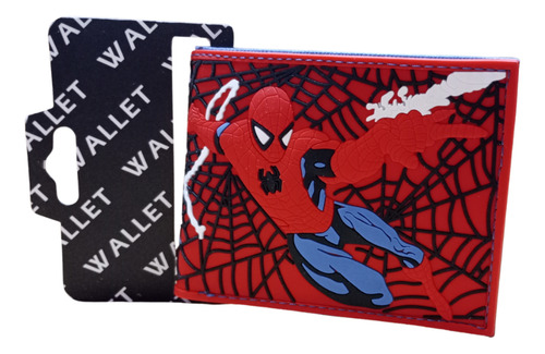 Billetera Infantil Spiderman Hombre Araña Juguetería Bloque
