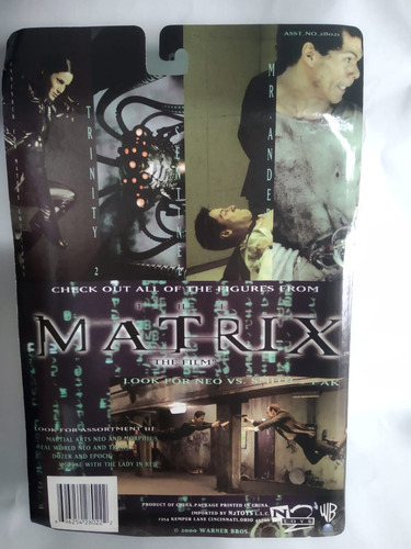 Imagen 3 de 10 de Lote 4 Figuras The Matrix N2toys .