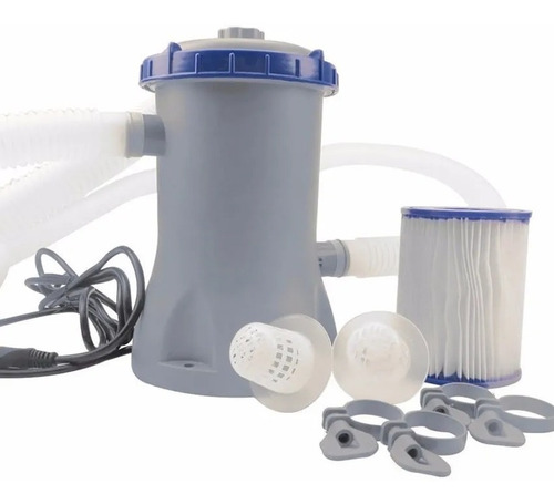Imagen 2 de 8 de Filtro Bomba Pileta Lona Inflable 2000 Ltr 58383 Bestway