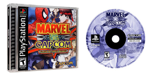 Marvel Vs Capcom Clash Of Super Heroes Playstation 1 Ps1