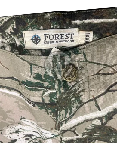 Bermuda Forest Chalay Camo Bosque Realtree Cargo Caza Pesca