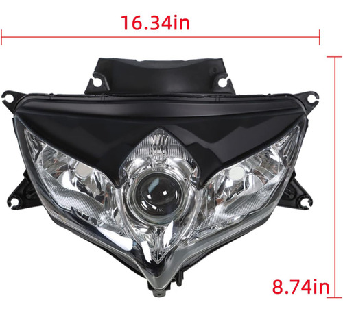 Faro Delantero De Motocicleta De Repuesto Para Suzuki Gsxr 6