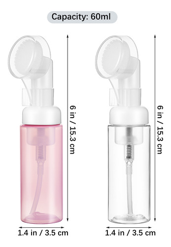Limpador Espumante, Limpador Facial, Frasco De Espuma, 4 Uni
