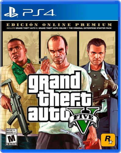 Imagen 1 de 5 de Juego Ps4 Grand Theft Auto V Sony Playstation