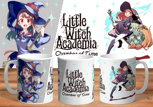 Taza Little Witch Academia Anime Manga De Plástico