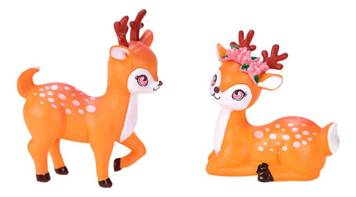 Sika - Accesorios De Jardín De Hadas De Ciervos, Kit De Jard
