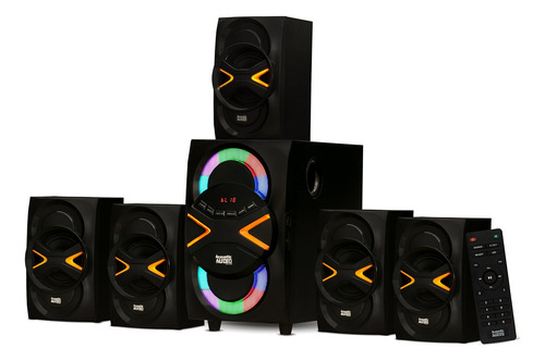 Audio Acústico De Goldwood Sistema De Altavoces 5.1 De 5.1 C