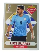 Comprar Extra Stiker Luis Suárez Legend Oro Panini Qatar 2022 