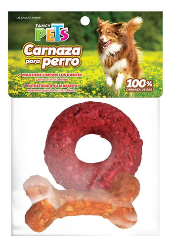 Carnaza Triturada 2 Pzas (dona Y Hueso). Color