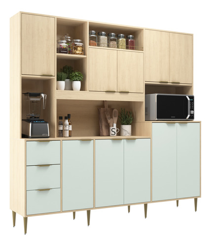  Mueble Kit Cocina Compacta, Aéreo Cocina,mueble Bajo Mesada