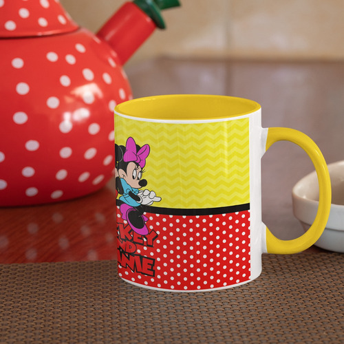 Imagem 2 de 4 de Caneca Minie & Mickey