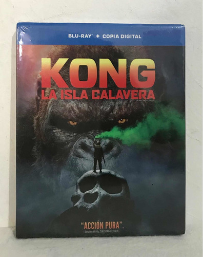 Kong La Isla Calavera Blu-ray +digital Original Nueva